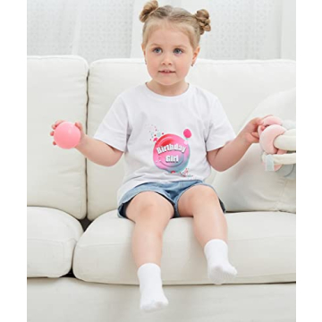 ZAPLES Non Slip Grip Crew Socks for Baby 12-36 Months