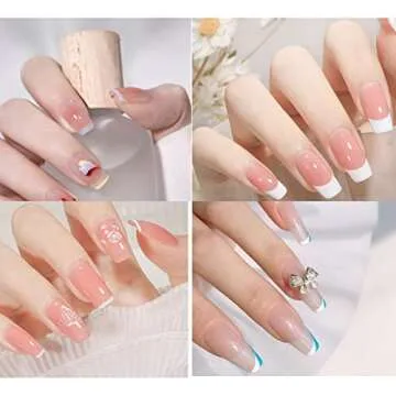 3 Sets French Nail Stamper Easy Nail Art Gift for Women