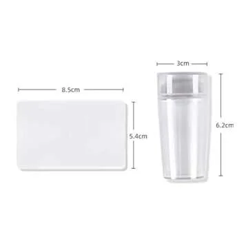 3 Sets French Nail Stamper Easy Nail Art Gift for Women