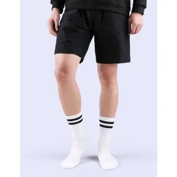 Airacker Athletic Socks for Men Women - 6 Pairs Cushioned Performance Socks