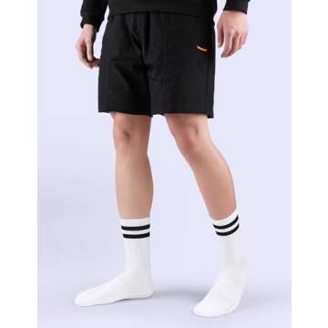 Airacker Athletic Socks for Men Women - 6 Pairs Cushioned Performance Socks