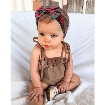 Shop jollybows Baby Headbands - 3PCS Soft & Cute