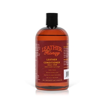 Leather Honey Leather Conditioner, Non-Toxic & Made in the USA Since 1968. Protect & Restore Leather...
