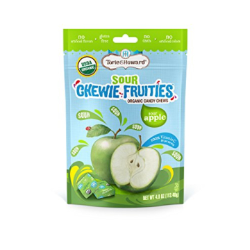 Torie and Howard Chewie Fruities, Organic Sour Candy