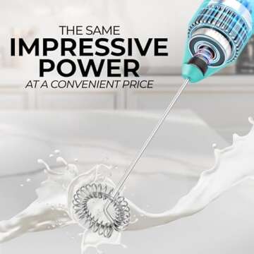 Zulay Froth Mate Powerful Milk Frother for Coffee
