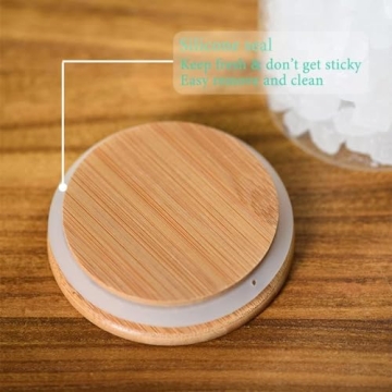 Yalucky Spice Jars Set - Stylish Airtight Kitchen Containers