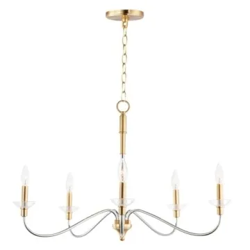 Maxim Clarion 5 Light Chandelier - Elegant & Stylish Design