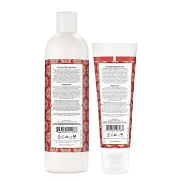 Nubian Heritage Coconut and Papaya Lotion Skincare Bundle for Dry Skin