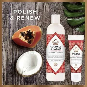 Nubian Heritage Coconut Papaya Lotion & Hand Cream Bundle