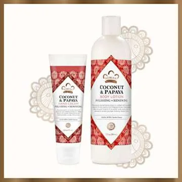 Nubian Heritage Coconut Papaya Lotion & Hand Cream Bundle
