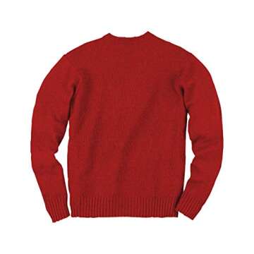 Ripple Junction National Lampoon's Christmas Vacation Adult Griswold Burn Some Medium Weight Knit Crew Sweater SM Red