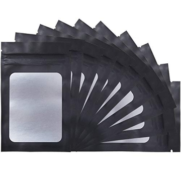 STUs Resealable Mylar Bags - 100 Pack for Fresh Storage