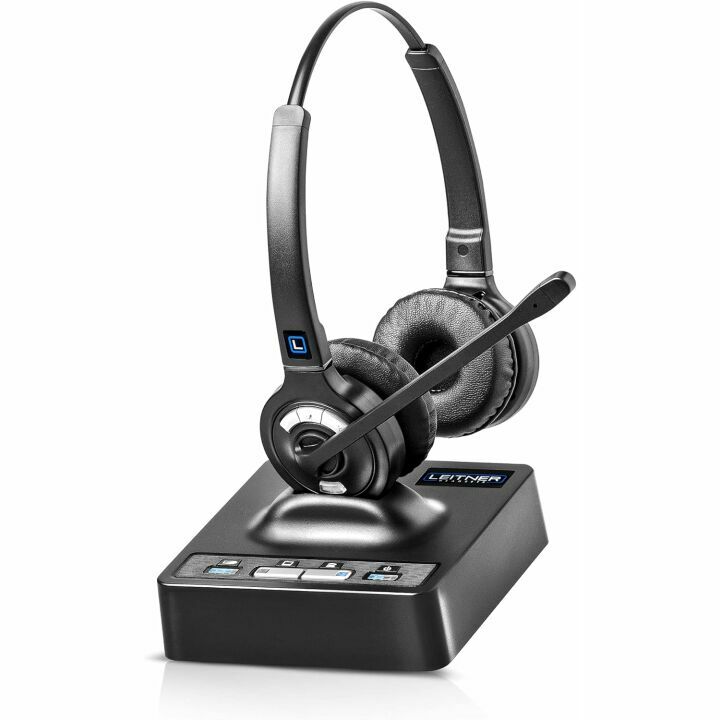 Leitner LH275 Wireless Headset for Work and Calls