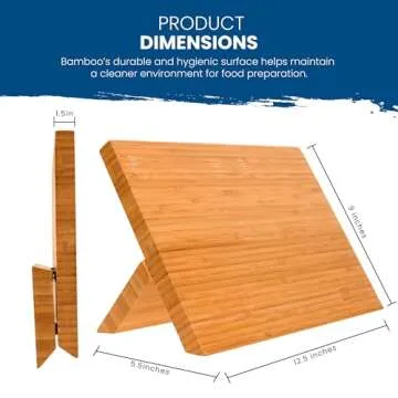 Chef’s Vision Magnetic Knife Block - Elegant Bamboo Knife Holder