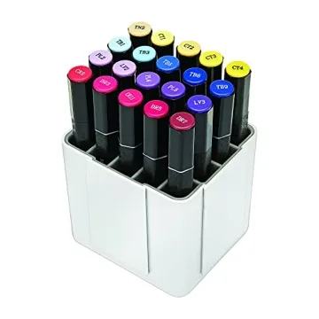 Deflecto Interlocking Marker Organizer - Store Up to 20 Markers in Style