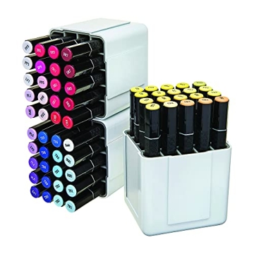 Deflecto Interlocking Marker Organizer for Creative Supplies