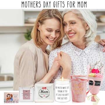 6 Valentines Day Gifts for Mom from Daughter Son, Valentines Day Gifts Anniversary Birthday Gifts fo...