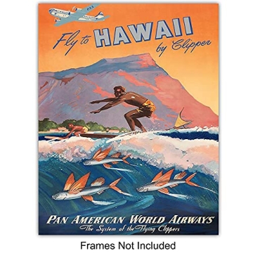 Hawaii Wall Decor - Unique Tropical Art Prints for Home