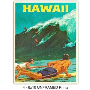 Hawaii Wall Decor - Unique Tropical Art Prints for Home
