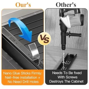 Pull Out Cabinet Organizer Durable and Easy Install