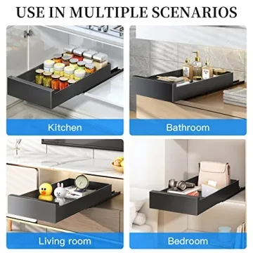 Pull Out Cabinet Organizer Durable and Easy Install