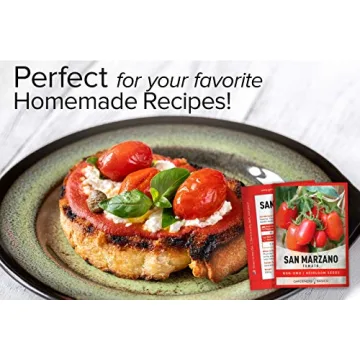 San Marzano Tomato Seeds Non-GMO for Home Gardens