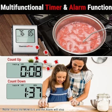 ThermoPro TP16 Digital Cooking Thermometer for BBQ