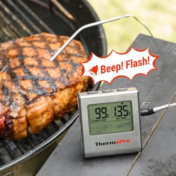 ThermoPro TP16 Digital Cooking Thermometer for BBQ