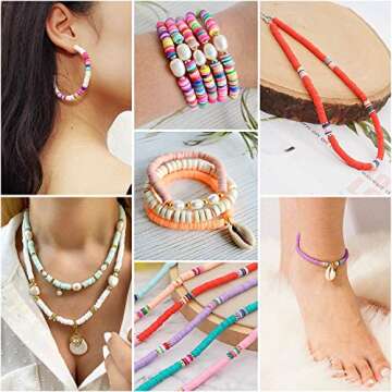 Creative Clay Beads for DIY Jewelry Projects - 4560pcs