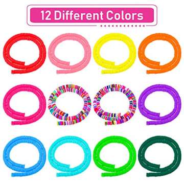 Creative Clay Beads for DIY Jewelry Projects - 4560pcs