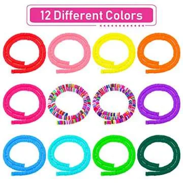 Creative Clay Beads for DIY Jewelry Projects - 4560pcs