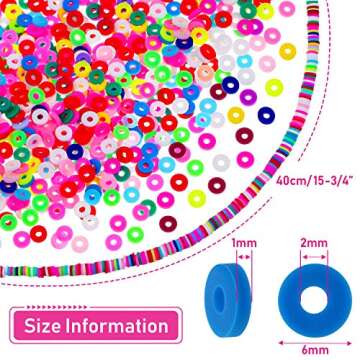 Creative Clay Beads for DIY Jewelry Projects - 4560pcs