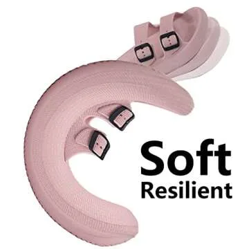 Weweya Pillow Slippers Cushioned Slides Sandals Pink Women Size 5.5 6 6.5