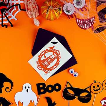 Halloween Castle Frame Metal Cutting Dies for Crafting