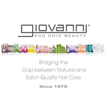 GIOVANNI ECO CHIC 50:50 Balanced Hydrating Calming Conditioner - Leaves Hair pH Balanced, Ideal for Over-Processed, Environmentally Stressed Hair, No Parabens, Color Safe, Sulfate Free - 24 oz