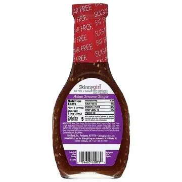 Skinnygirl Fat-Free Asian Sesame Ginger Dressing, 2 Packs