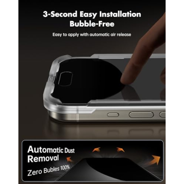 UNBREAKcable Privacy Screen Protector for iPhone 16 Pro Max