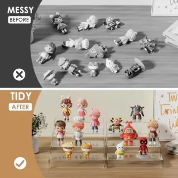 2 Set Large Acrylic Risers for Retail & Events