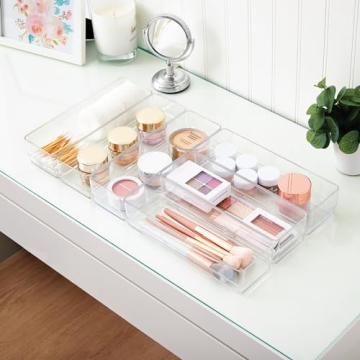 STORi SimpleSort Stackable Clear Drawer Organizers Set