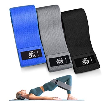 CFX Resistance Bands Set Non-Slip Design for Hips & Glutes