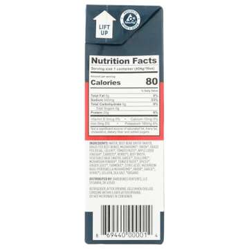 Bare Bones, Beef Bone Broth Classic, 16 Ounce