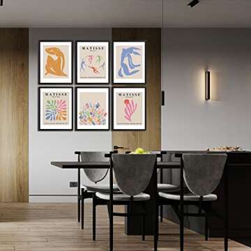 Comfrey Matisse 6-Piece Wall Art Set for Decor