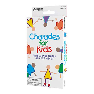 Pressman Charades for Kids - Fun Family Game for All Ages