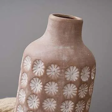 LUKA Rustic Ceramic Vase for Home Decor and Gifting