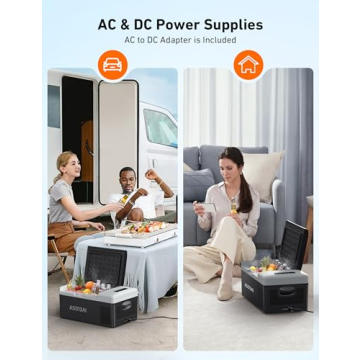 AstroAI 12V Car Refrigerator - Portable Cooler for Outdoor