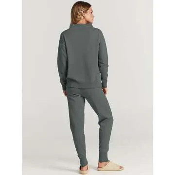 Cozy ANRABESS Two Piece Outfit for Women - Fall Sweatsuit