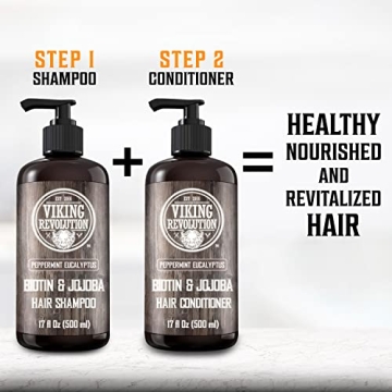 Biotin Men's Shampoo for Thicker Hair