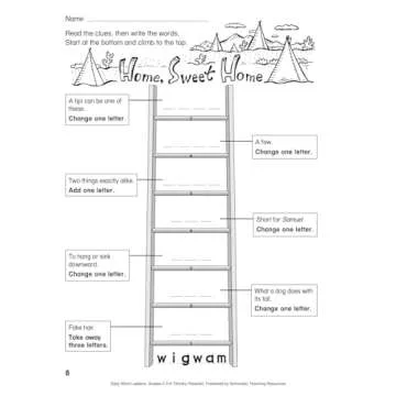 Daily Word Ladders: Grades 2-3: 100 Reproducible Word Study Lessons That Help Kids Boost Reading, Vocabulary, Spelling & Phonics Skills--Independently!