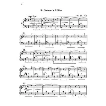 Chopin Nocturnes Complete Comb Bound Book for Pianists