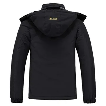 MAOYSSEN Men’s Waterproof Ski Jacket for Winter Sports